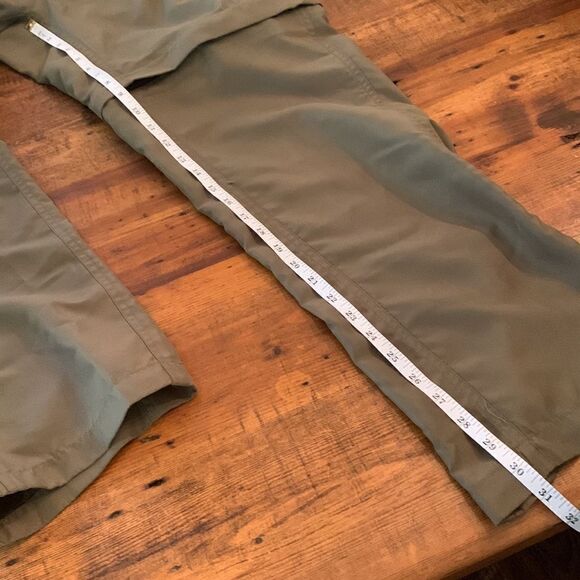 Utex Canada Army Olive Green Convertible Quick Dry Hiking Pants Sz L - Picture 6 of 8